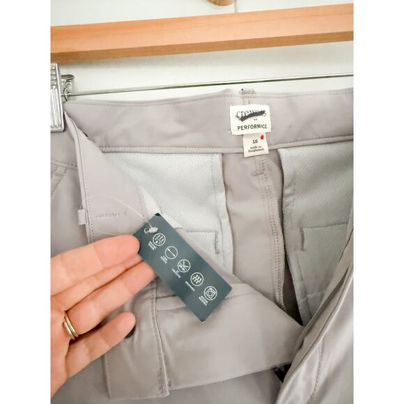 Crewcuts Factory | NWT Boys' slim-fit tech chino pant in Scarborough Grey Sz 16 - Picture 6 of 11